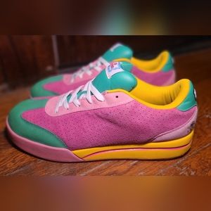 Pink Ice Cream Board Flip Reebok x BBC Hip Hop Skate Shoes